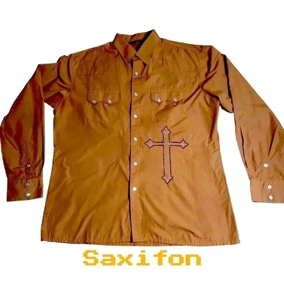 Saxifon Western Shirt XXL - Picture 1 of 6